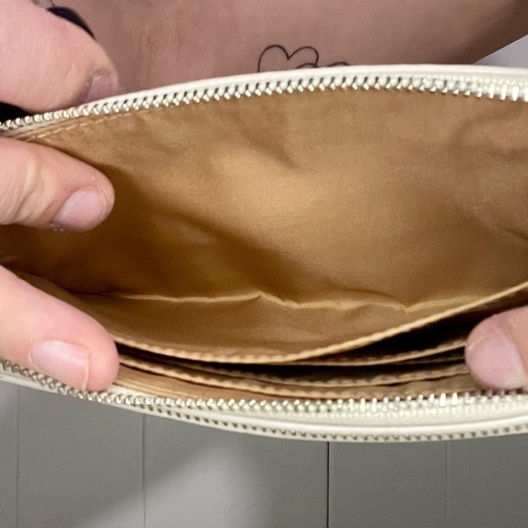 Coach White Leather Wristlet - Picture 6 of 11